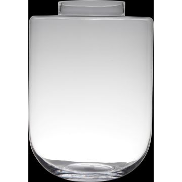 Glas Bodenvase ARANYA, klar, 50cm, Ø35cm
