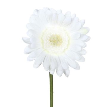 Kunstblume Gerbera TUNZA, weiß, 50cm