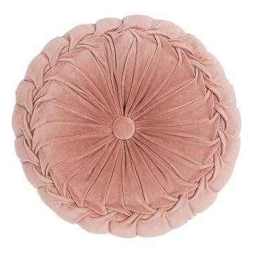 Rundes Sitzkissen BELLONA, rosa, 10x40cm