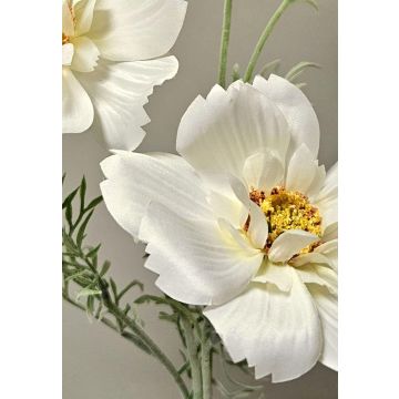 Künstlicher Zweig Schmuckkörbchen HIKJAN, creme-weiß, 80cm