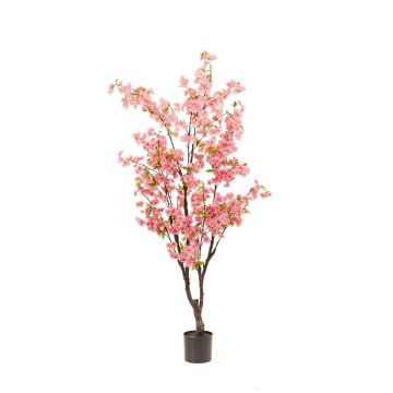 Künstlicher Kirschblüten Baum JANKFUN mit Blüten, Kunststamm, rosa, 175cm
