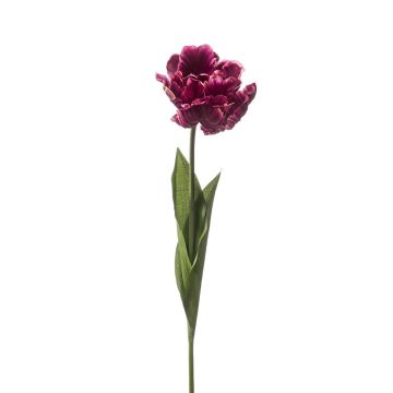 Papageienblume künstlich LIOMARA, dunkellila, 65cm, Ø9cm