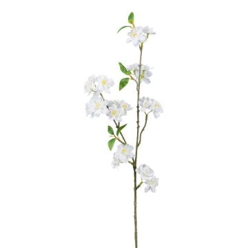 Dekozweig Zierkirsche FYNLOK mit Blüten, weiß, 75cm