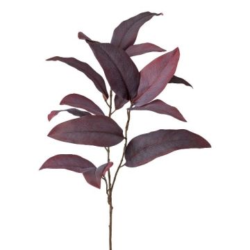 Kunstzweig Eukalyptus FRULMO, burgunderrot, 90cm