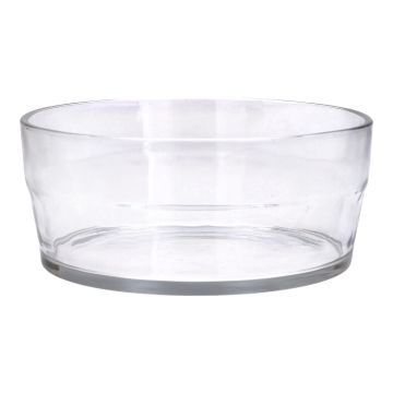 Glas Schale CRAMENTA, transparent, 8cm, Ø19cm