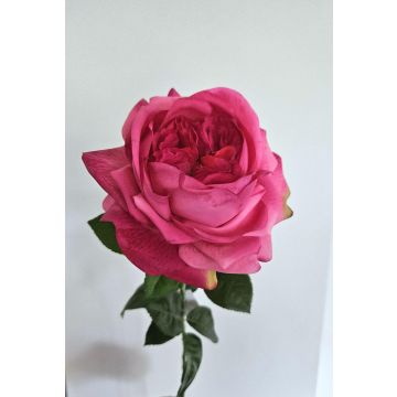 Künstliche Rose GINAKAL, pink, 65cm