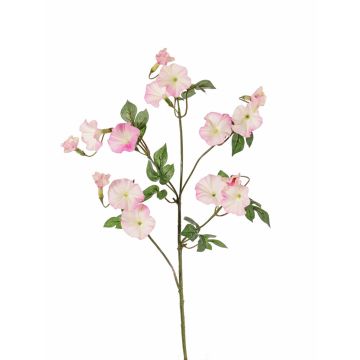 Kunststoff Trichterwinde IORDANIS, rosa-weiß, 80cm, Ø3-5,5cm