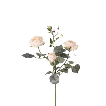 Dekoblume Rosenzweig DIAMANTIS, zartrosa, 75cm, Ø5-8cm