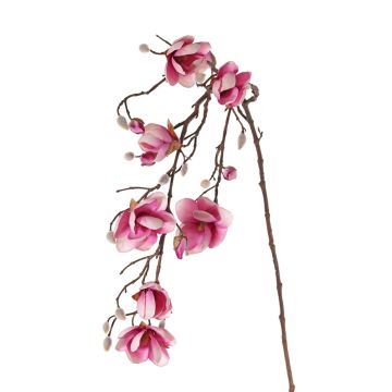 Dekoblume Magnolienzweig KOSMAS, rosa-pink, 115cm, Ø8cm