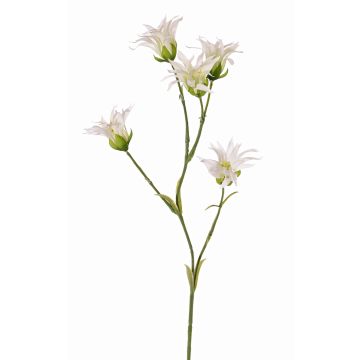 Kunstblume Japanische Nelke KASTALIA, creme, 65cm, Ø4-5cm