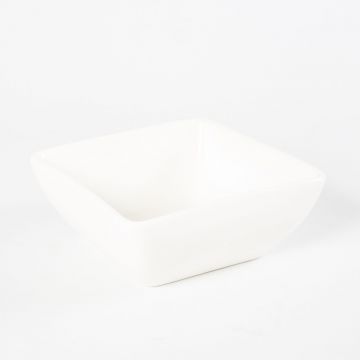 Eckige Schale aus Porzellan EMSA, weiß, 12x12x6cm