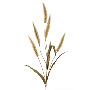 Kunstgras Lampenputzergras HIWA, Rispen, grün, 135cm
