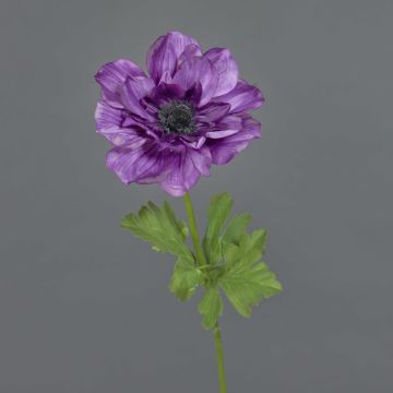 Kunstblume Anemone TAIKI, lila, 55cm, Ø12cm