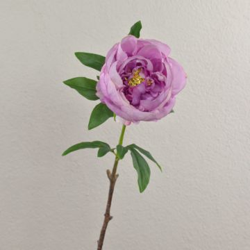 Kunstblume Pfingstrose BARBRO, lila, 65cm, Ø11cm