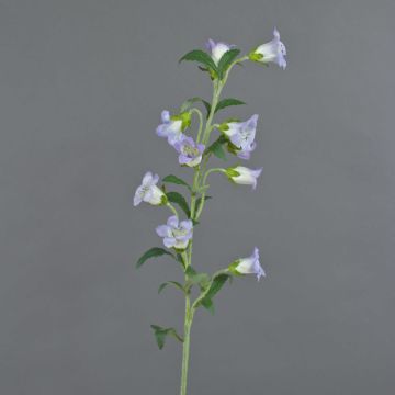Blume künstlich Glockenblume AIMI, helllila-weiß, 90cm, Ø3-5cm