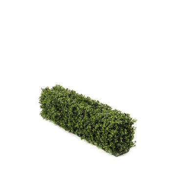 Kunst Buchsbaumhecke TOM, Metallrahmen, crossdoor, 100x20x25cm