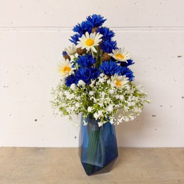 Lovely Cornflower – Nachgestaltung von Dominiks Hochzeitsstrauß