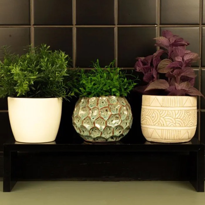 Blumentopf-Materialien