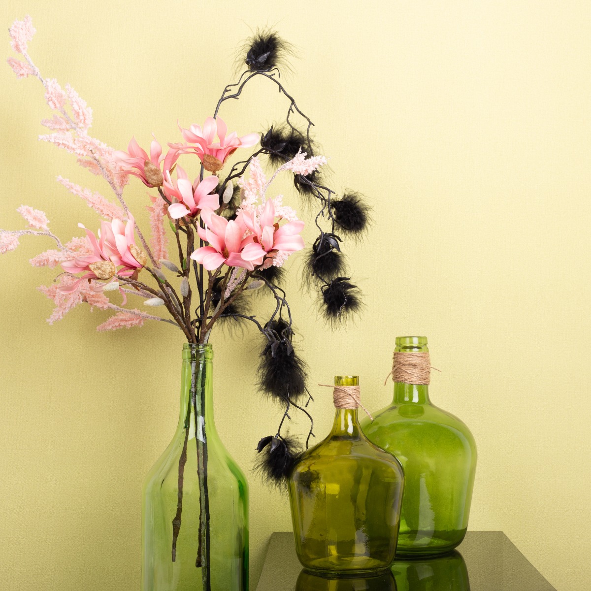 Tischdeko im Frühling