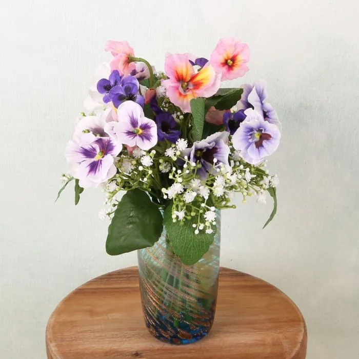 Kundenwunsch mit Stiefmütterchen